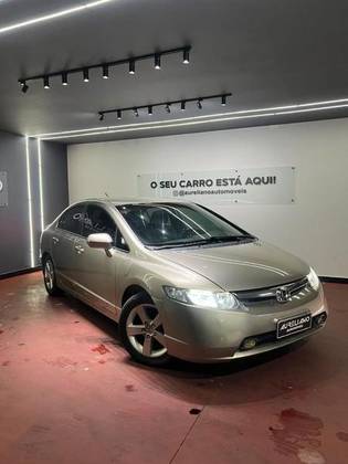 HONDA CIVIC 1.8 LXS 16V FLEX 4P MANUAL HONDA CIVIC 1.8 LXS 16V FLEX 4P MANUAL